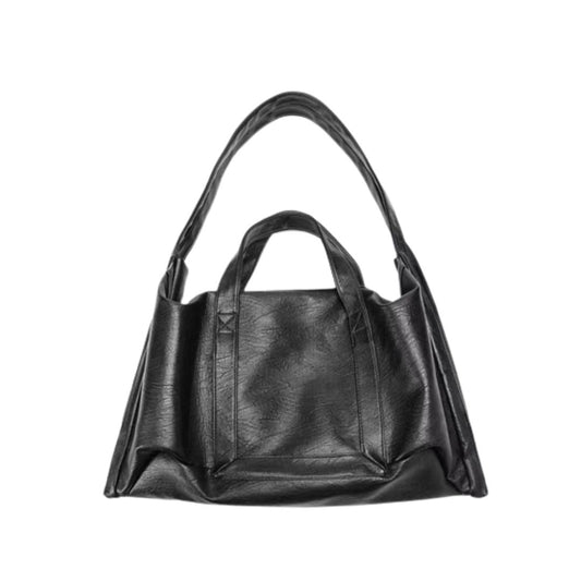 Boxy Leather Tote Bag