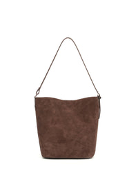 Miley Suede Bag - Chocolate