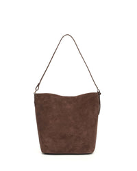 Miley Suede Bag - Chocolate
