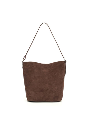 Miley Suede Bag - Chocolate