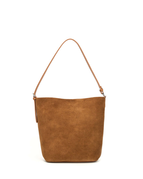 Miley Suede Bag - Caramel